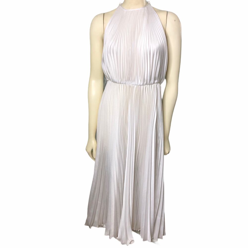 Marilyn Monroe-style Accordion Pleat Dress